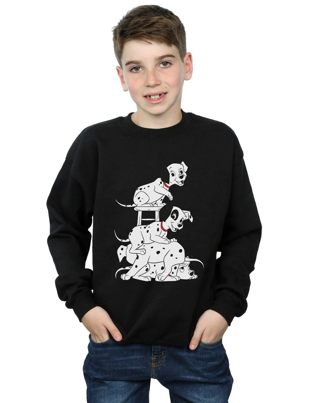 101 Dalmatians Boys Chair Sweatshirt