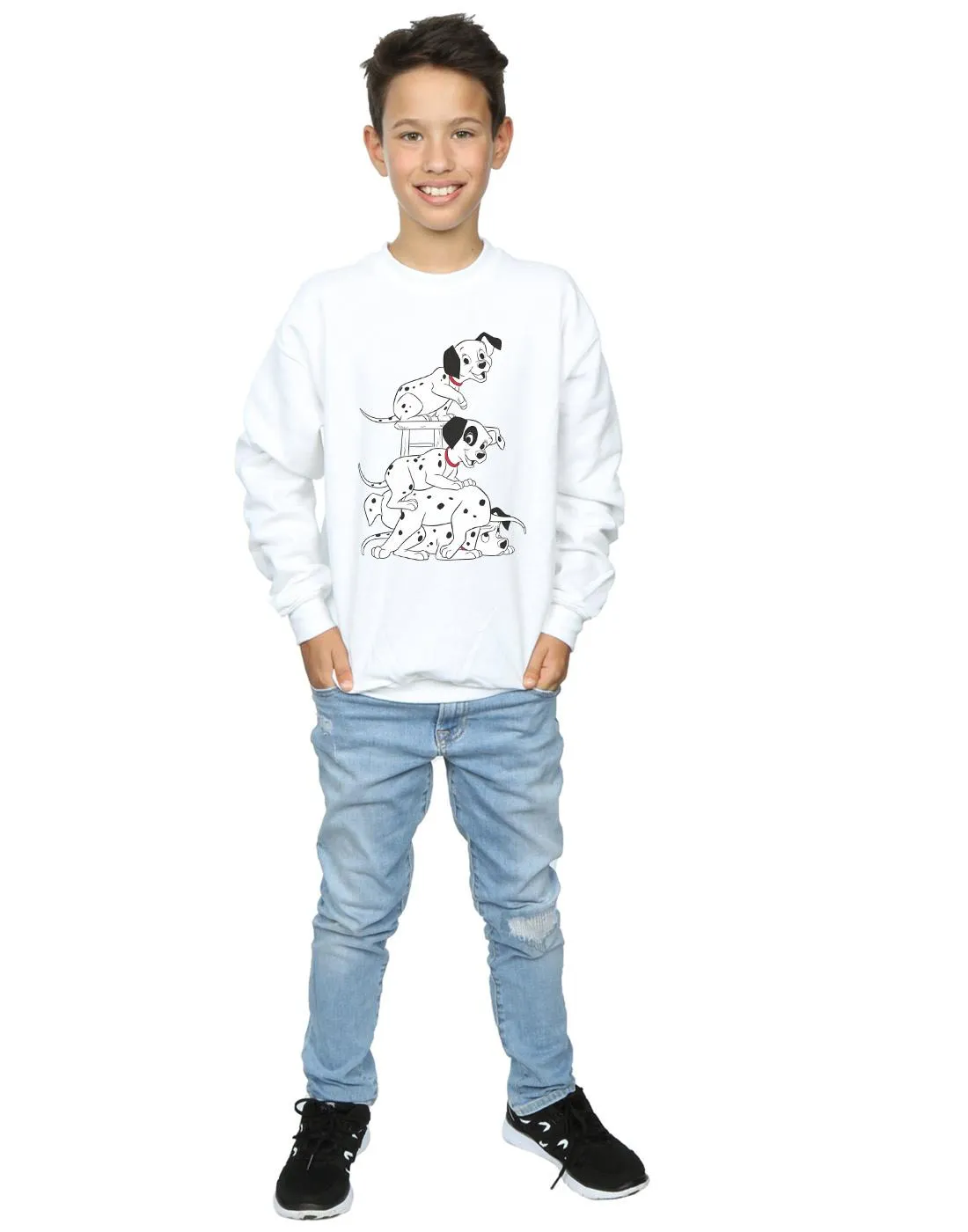 101 Dalmatians Boys Chair Sweatshirt