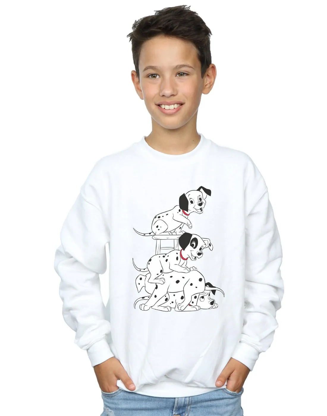 101 Dalmatians Boys Chair Sweatshirt