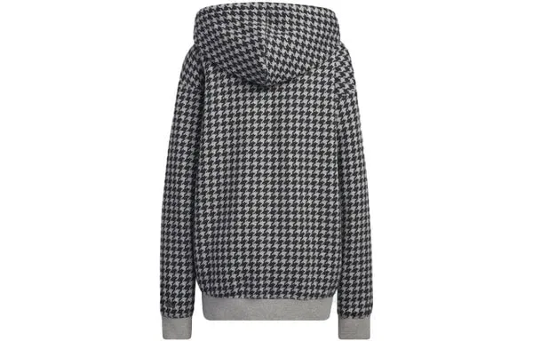 adidas originals x IVY PARK Crossover Plaid Sports Gray Sweatshirt