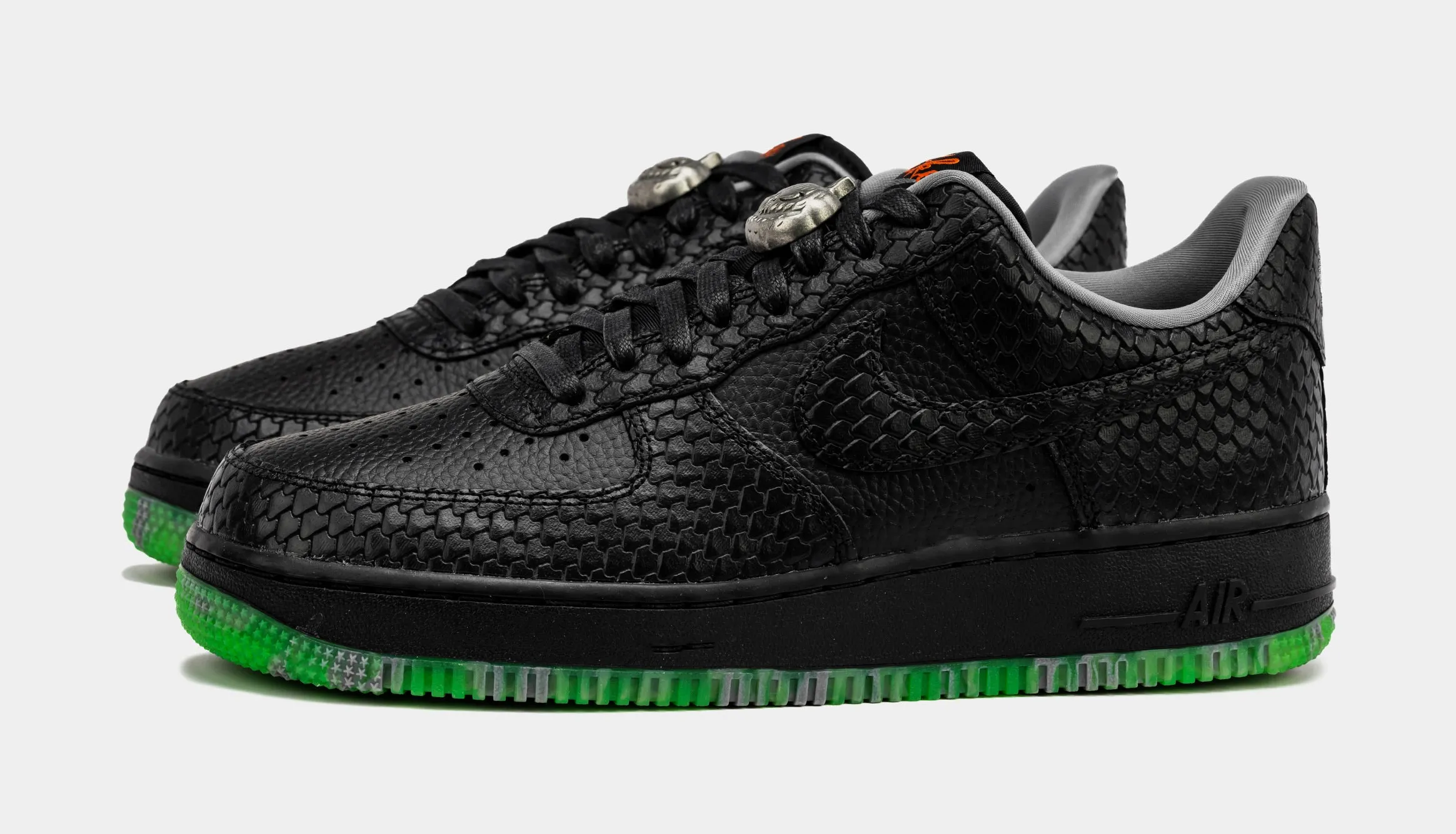 Air Force 1 Low Halloween Mens Lifestyle Shoes (Black/Green)