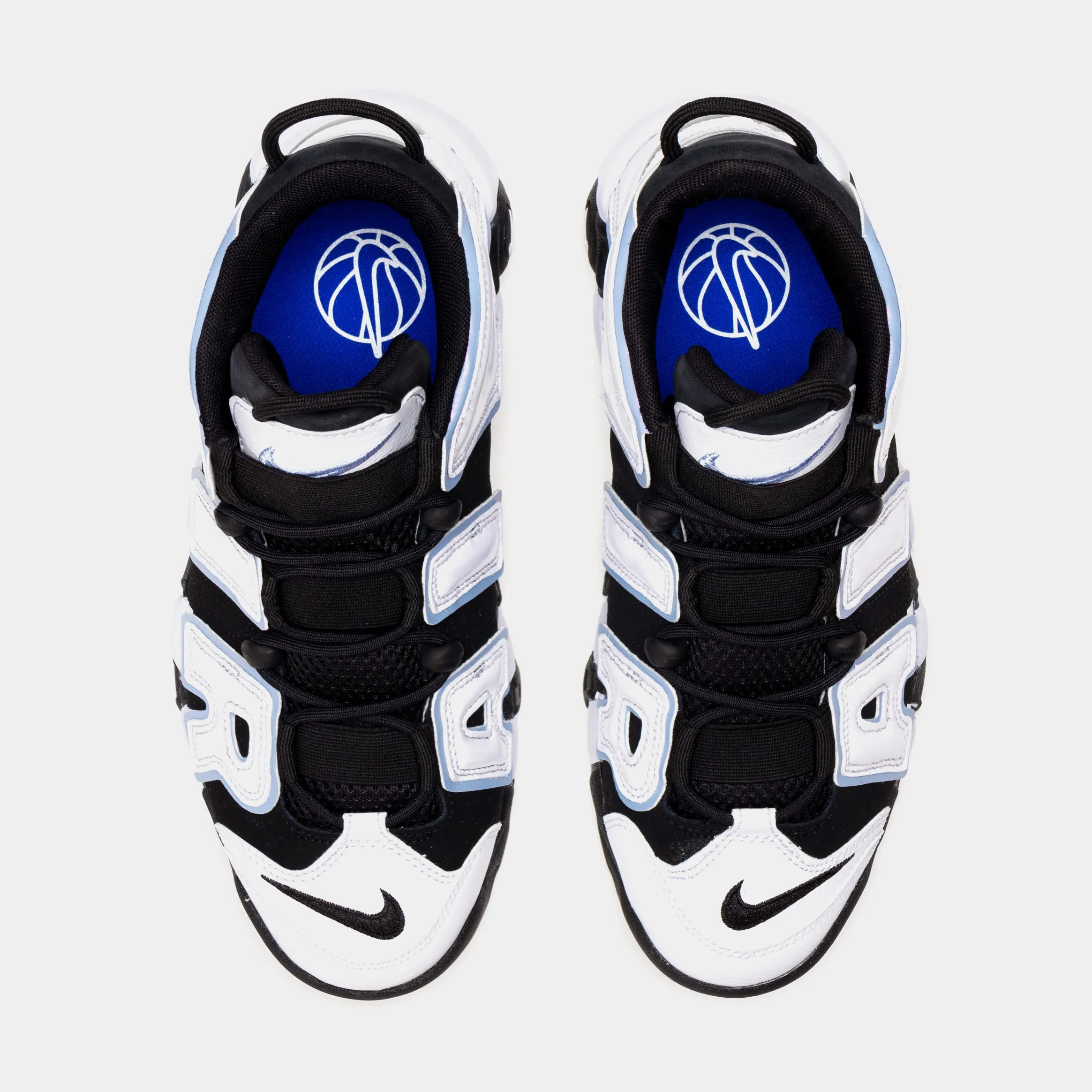 Air More Uptempo 96 Cobalt Bliss Mens Basketball Shoes (Black/White) Free Shipping