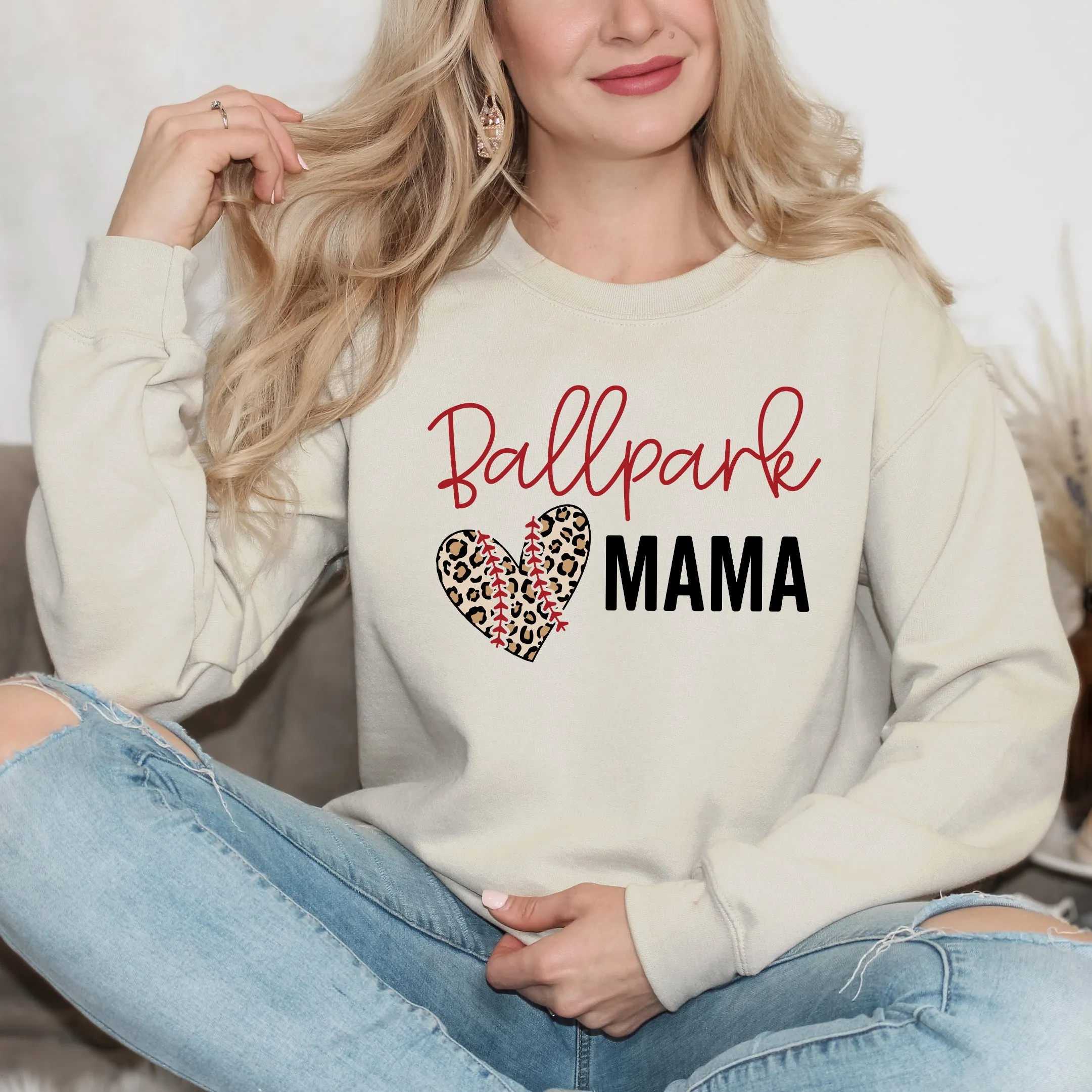 Ballpark Mama | Sweatshirt