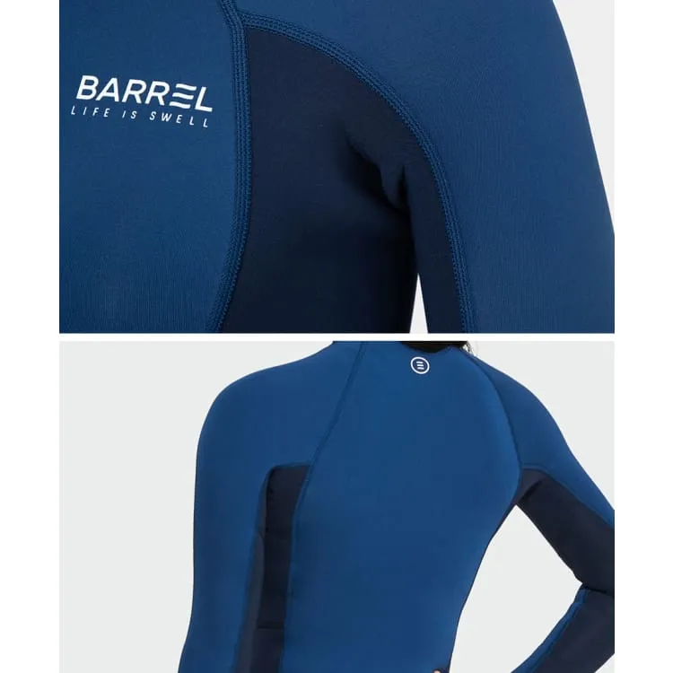 Barrel Women Active 2mm Neoprene Jacket-BLUE