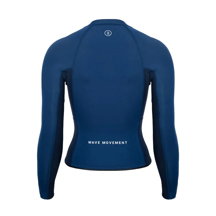 Barrel Women Active 2mm Neoprene Jacket-BLUE