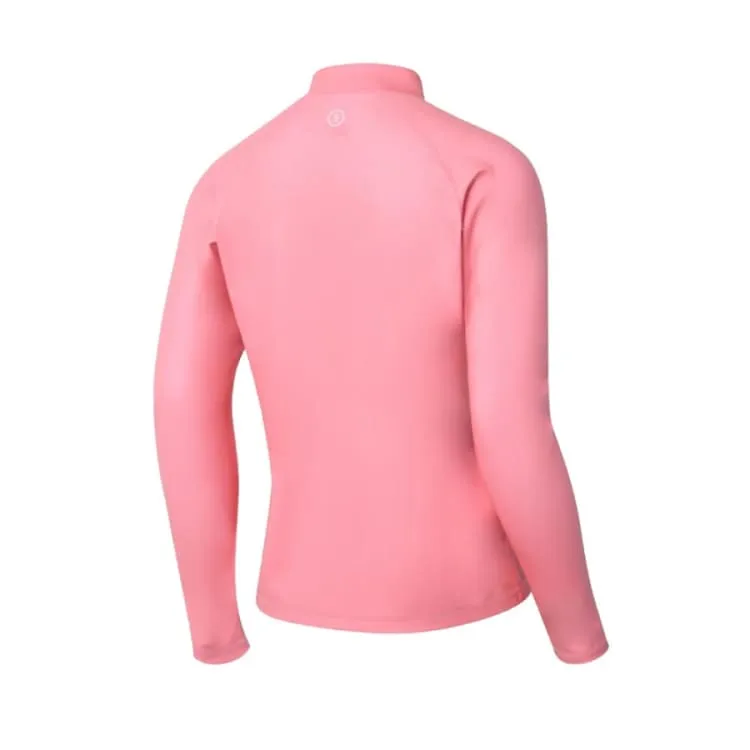 Barrel Women Essential Relax ZipUp Rashguard-PINK