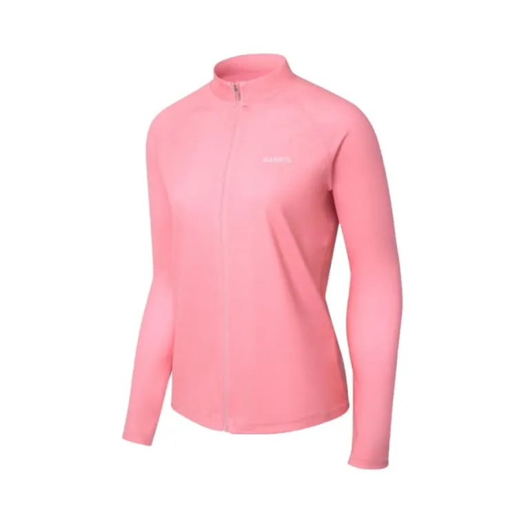 Barrel Women Essential Relax ZipUp Rashguard-PINK