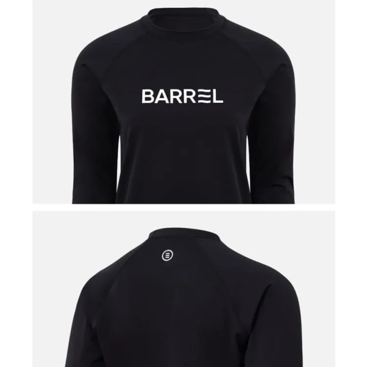 Barrel Women Essential RelaxFit Rashguard-BLACK