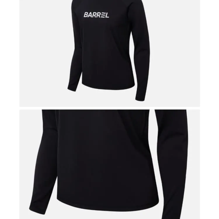 Barrel Women Essential RelaxFit Rashguard-BLACK