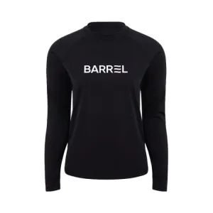 Barrel Women Essential RelaxFit Rashguard-BLACK