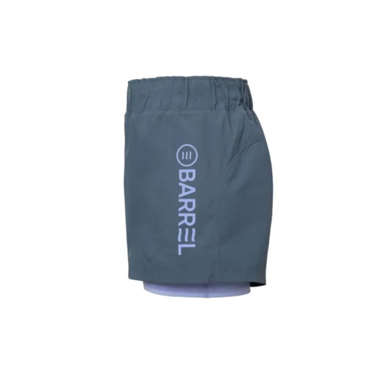 Barrel Women Essential Urban Leggings Shorts-GRAY