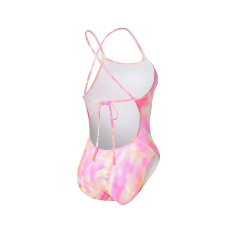 Barrel Women Reflection Holic V Back Swimsuit-PINK