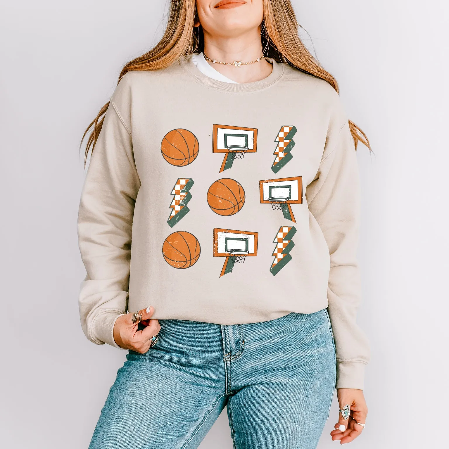 Basketball Collage | Sweatshirt