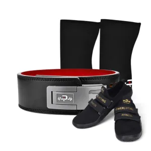 Dragon Series Training Bundle - Black Deadlift Slippers (G)