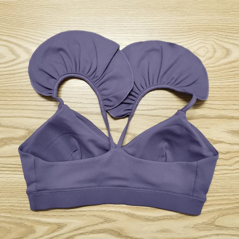 Fashion Solid Color Elastic Sports Bra for Women - SF1740