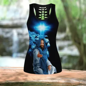 Jesus Tank And Legging - Christian Tank Top And Legging Sets For Women