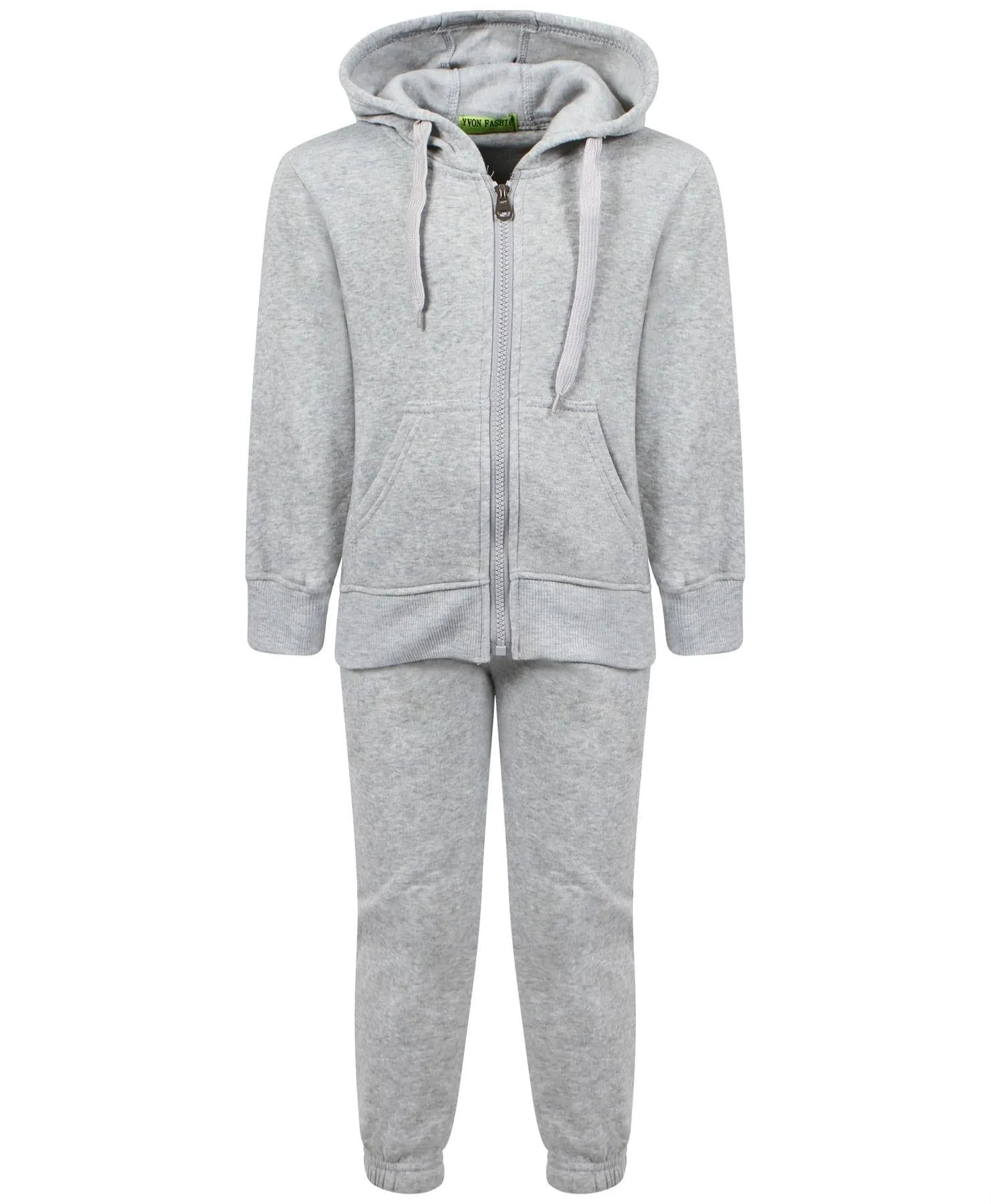 Kids Plain Tracksuit Set