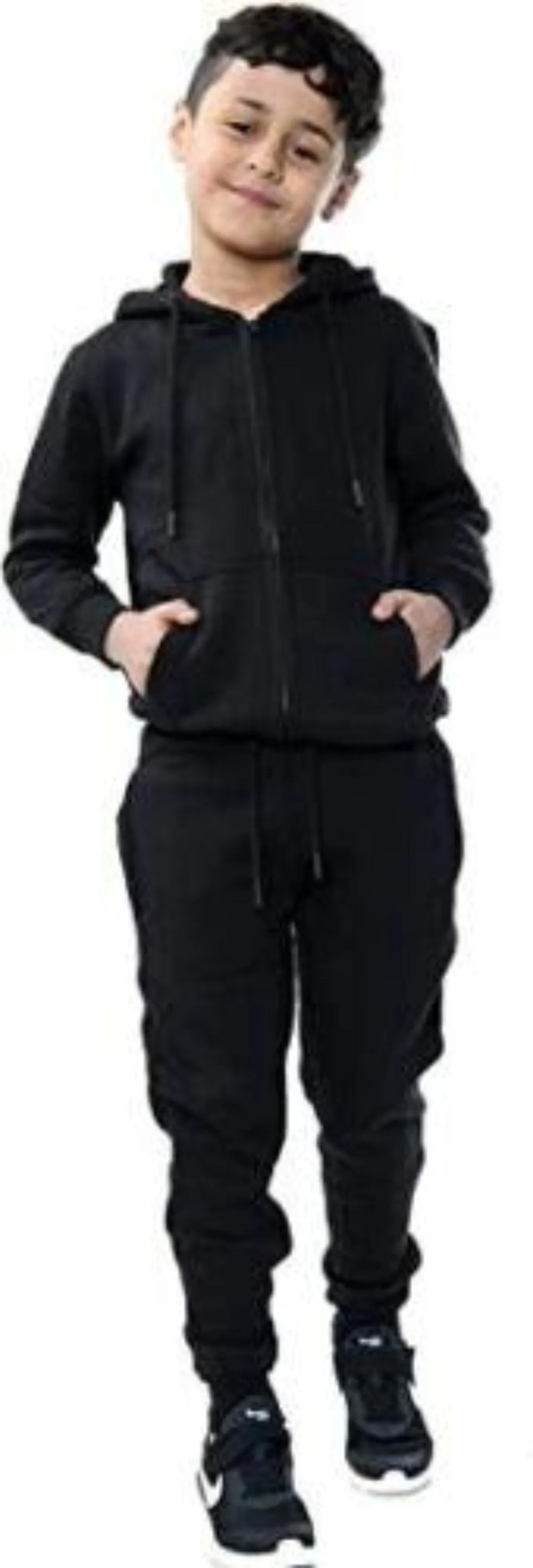 Kids Plain Tracksuit Set