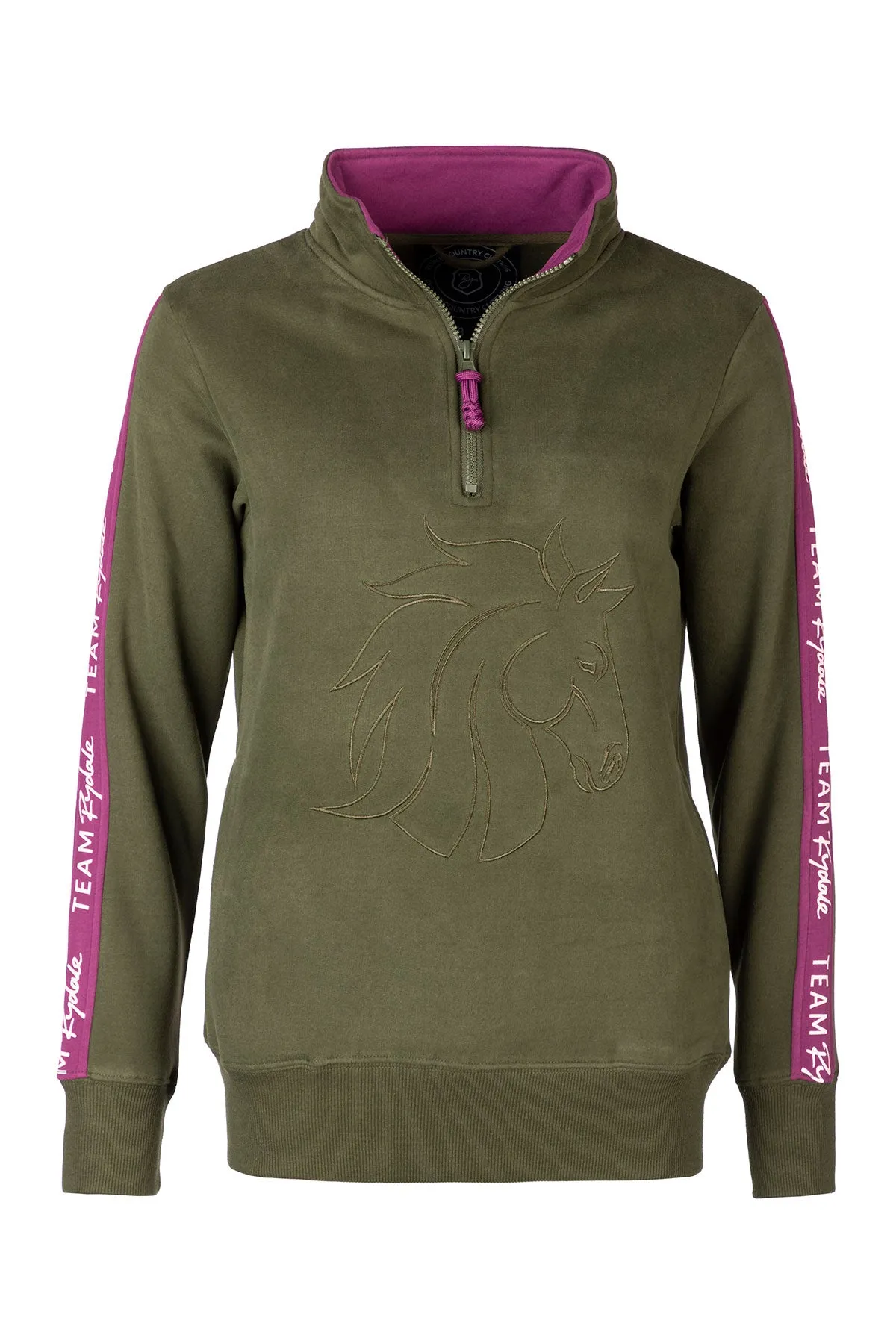 Ladies Horse Head Sweatshirt