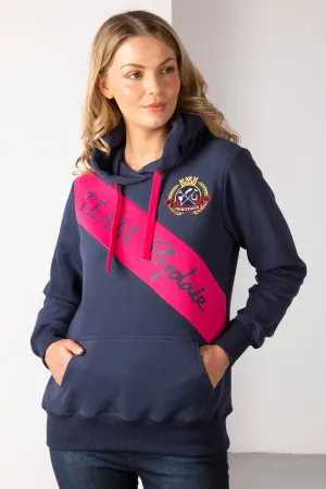 Ladies Sash Overhead Hoody