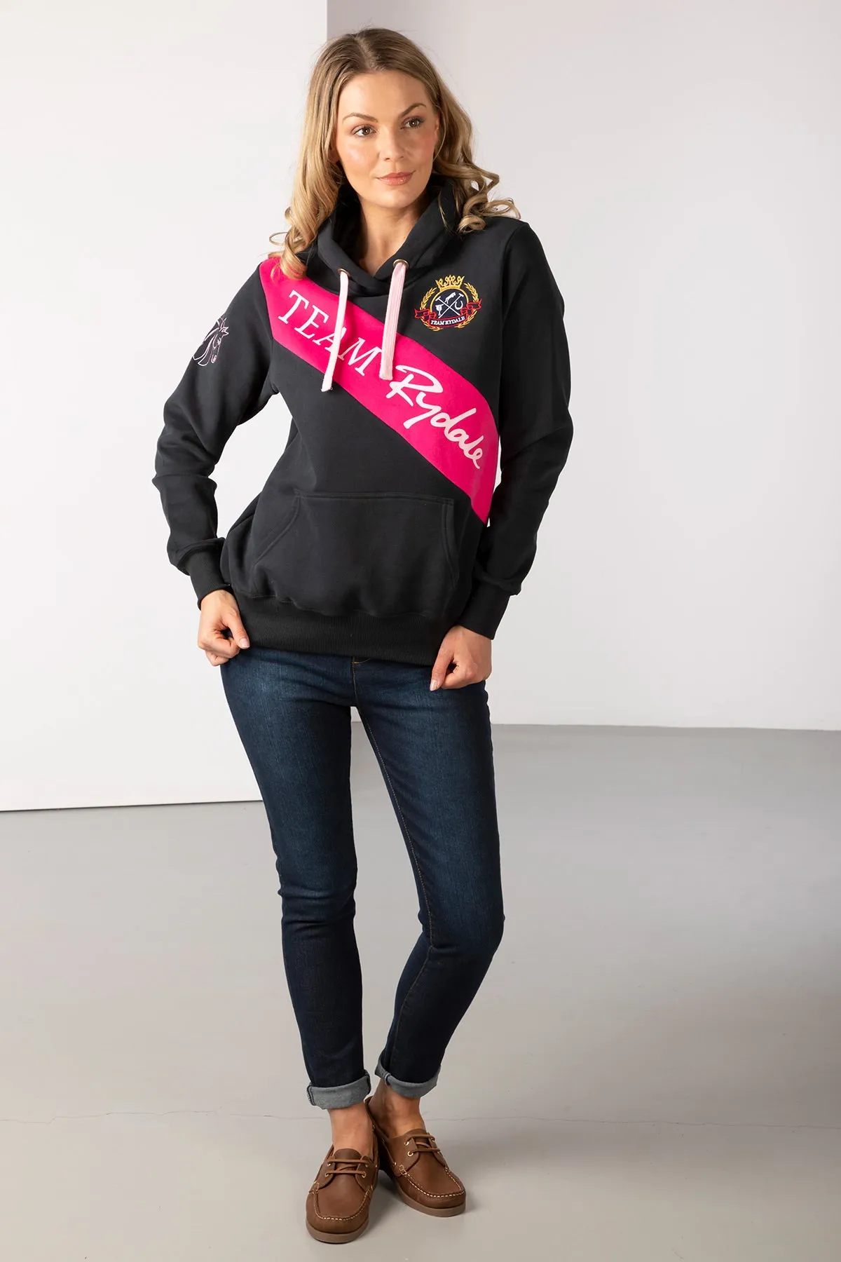 Ladies Sash Overhead Hoody