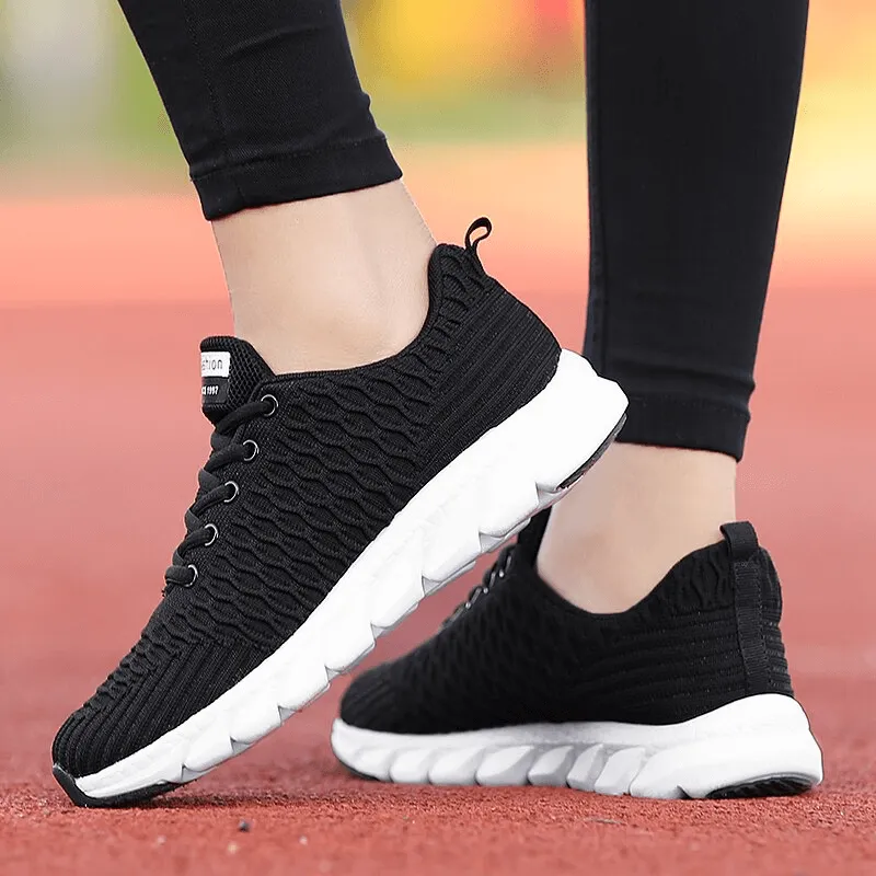 Lightweight Mesh Flexible Women's Training Sneakers / Running Shoes - SF0883