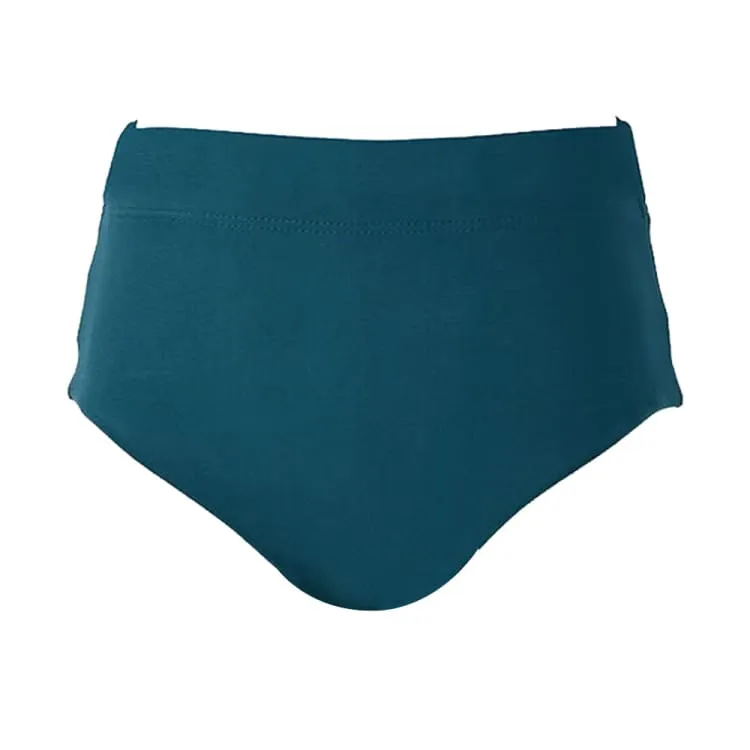 Maka-Hou Women High Waist Bikini Panties-GREEN (Japanese Brand)