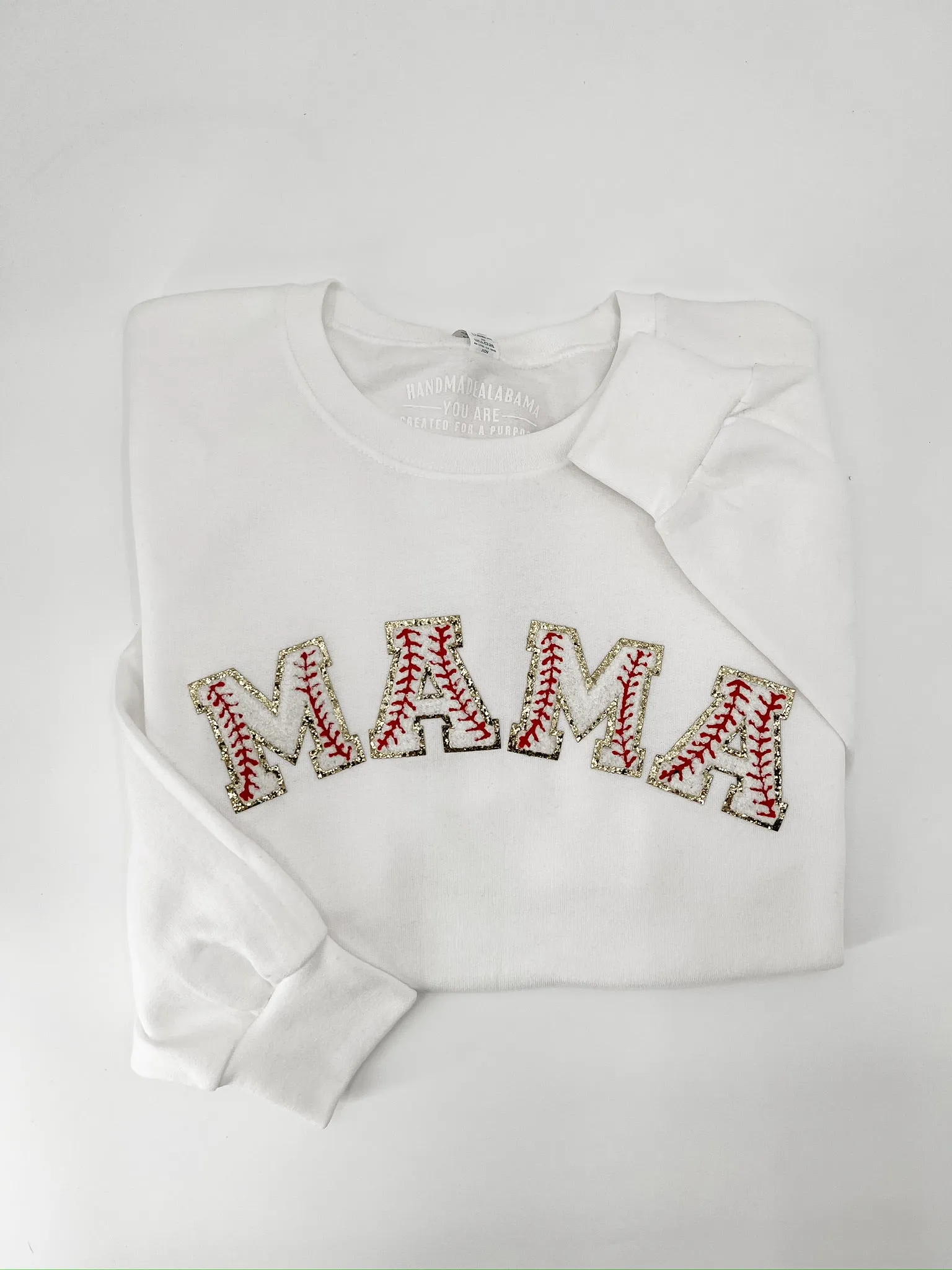 MAMA Baseball Patch Sweatshirt/Tshirt