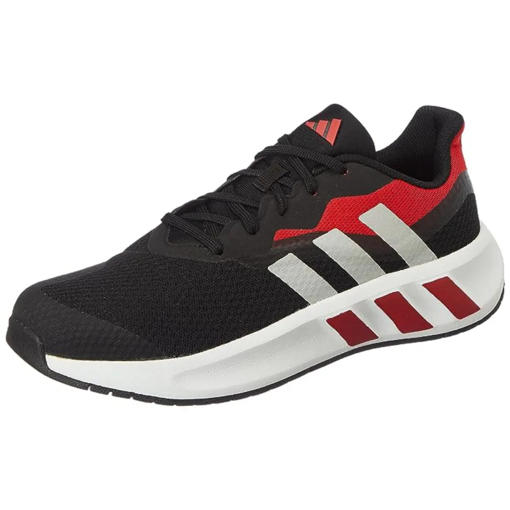 Men's Adilaska Running Shoe (Core Black/Silver/Scarlet)