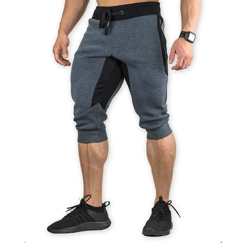 Men's Sports Shorts with Zippered Pockets for Training - SF1134