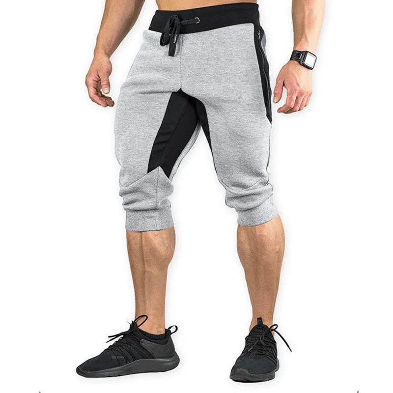 Men's Sports Shorts with Zippered Pockets for Training - SF1134