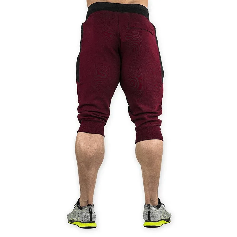 Men's Sports Shorts with Zippered Pockets for Training - SF1134