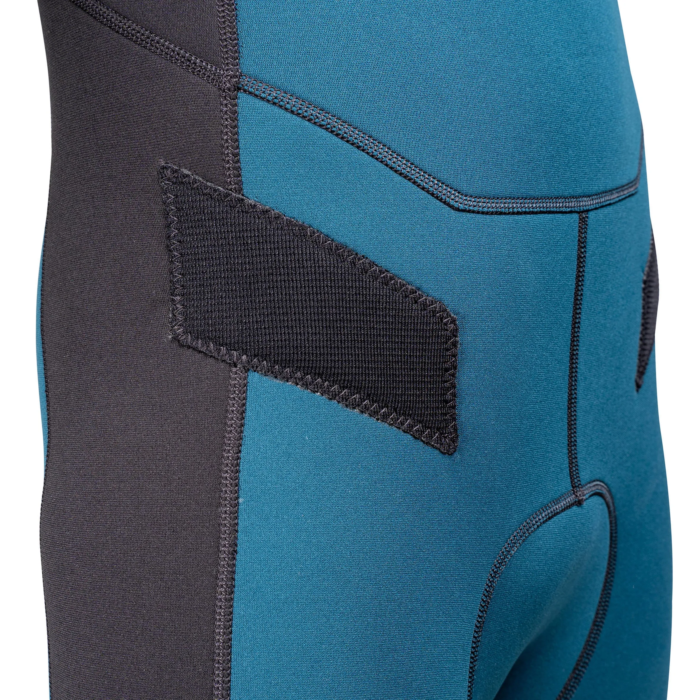 Neoprene Shorts SPF 100 Freediving 2.5 mm for men SUBEA, dark petrol / black-blue