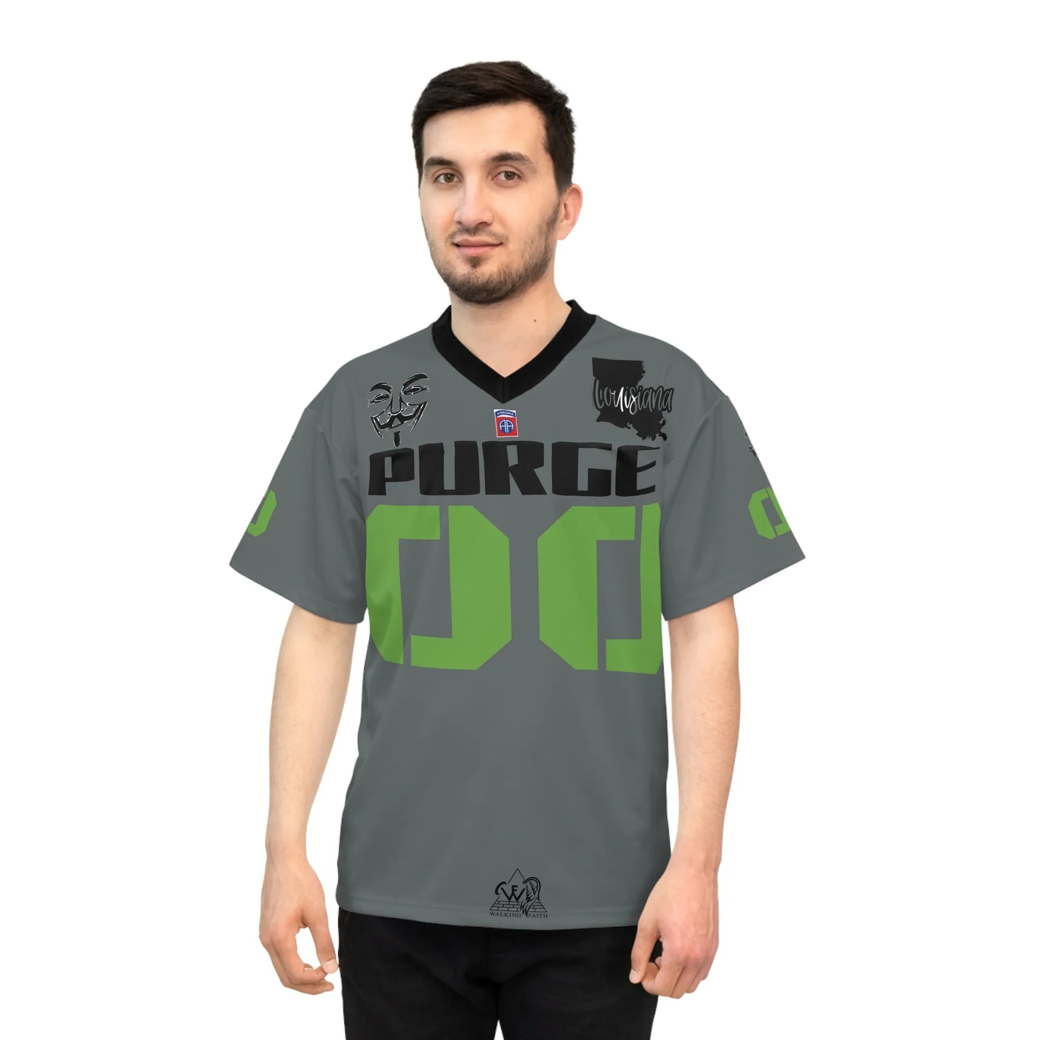 PETE #00 Football Jersey PURGE FFB