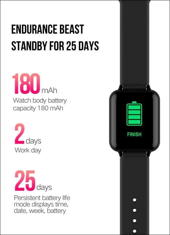 Sport Smart Watch Fitness Bracelet