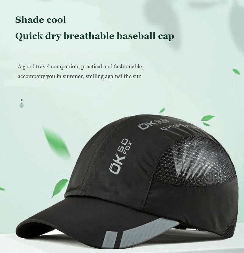 Sports Thin Light Section Breathable Adjustable Baseball Cap - SF0458