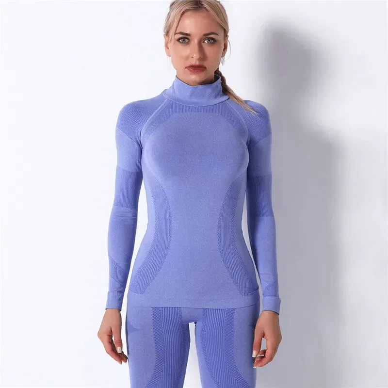 Stretchy Seamless Super Soft Long Sleeves Top for Sport - SF1652