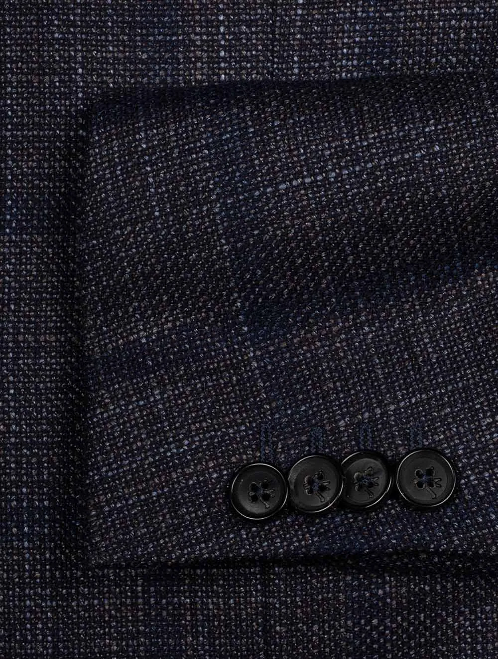 Subtle Check Sports Jacket Navy