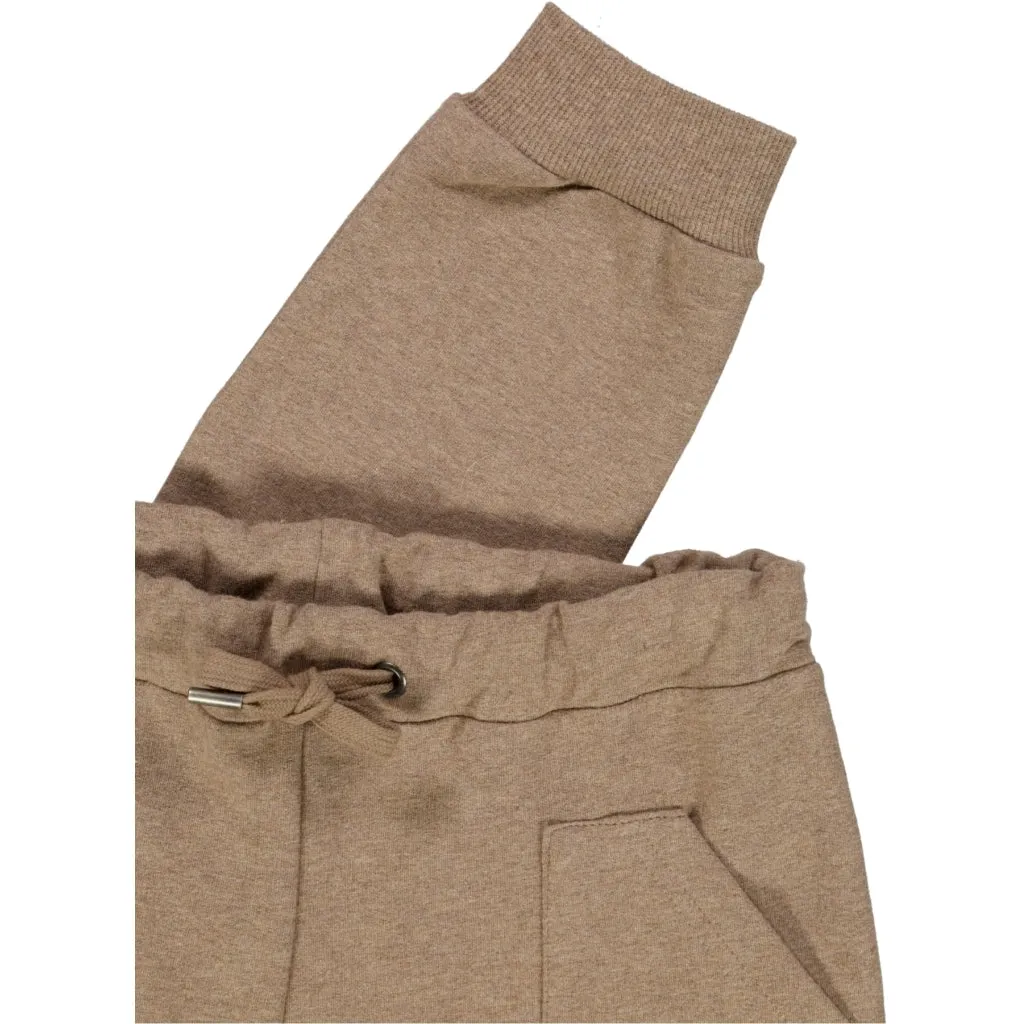 Sweatpants Nuno - khaki melange