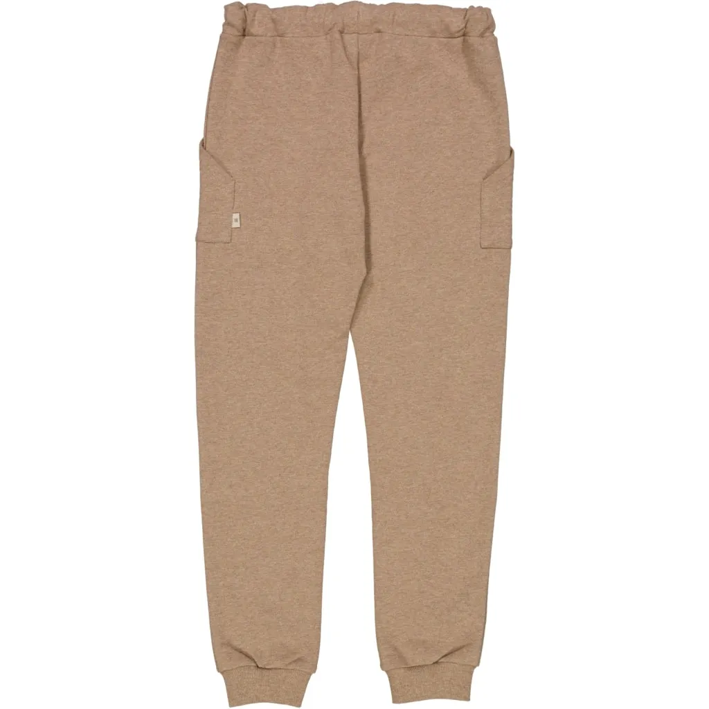 Sweatpants Nuno - khaki melange