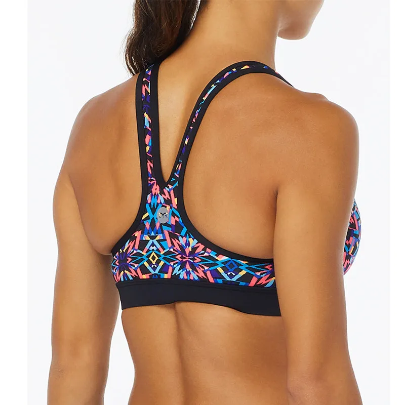 TYR - Women’s Active Lyn Racerback-Carnival - Black/Multi