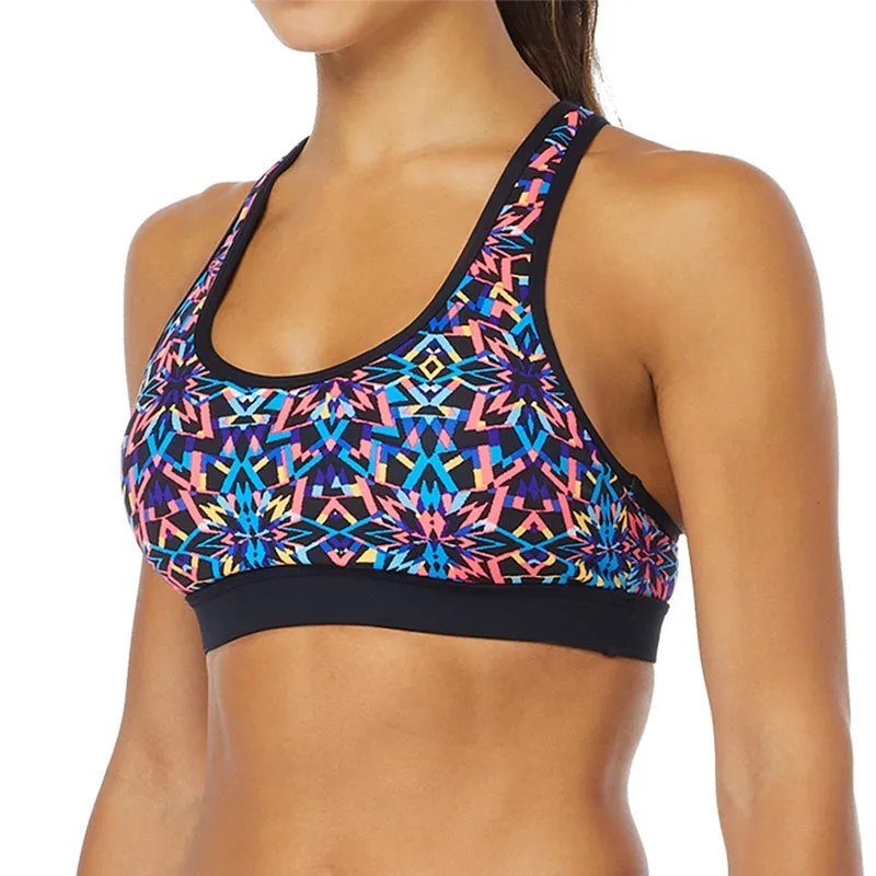 TYR - Women’s Active Lyn Racerback-Carnival - Black/Multi