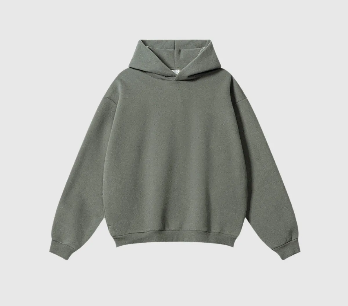 Unisex Loose Fleece-lined Sports Hoodie with Hidden Zipper Pockets