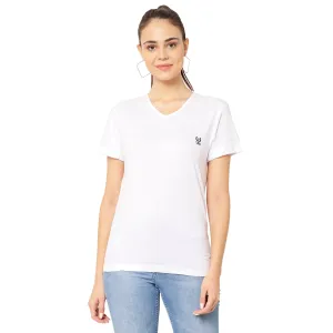 Vimal Jonney White Color T-shirt For Women