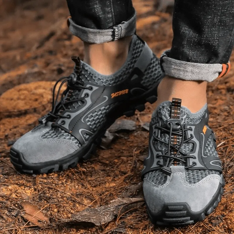 Waterproof Non-Slip Climbing Sneakers for Men / Casual Hiking Shoes - SF0579