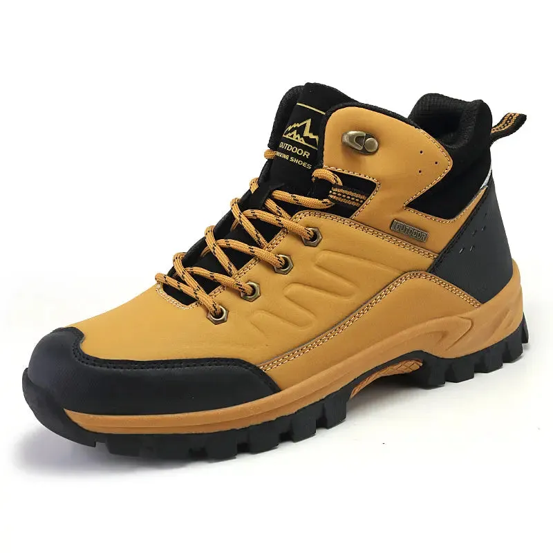 Wholesale Price Men Hiking Boot Shoes Hard Wear Custom Hiking Shoes